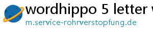 wordhippo 5 letter words